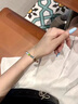 Amber Lollipop彩色石串珠珍珠手鏈女高級小眾手飾生日七夕情人節(jié)禮物送女友老婆 手鏈(淡水珍珠+彩色石) 曬單實拍圖