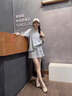卓詩尼瑪麗珍鞋女2025年春季新款配裙子平底軟底豆豆鞋晚晚溫柔淺口單鞋 米白色 37 曬單實(shí)拍圖