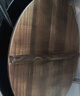 臻三環(huán)手工鑄鐵鍋圓底雙耳炒菜鍋湯鍋無涂層物理不粘鍋廣式鍋具套裝 廣式龜紋40cm+木蓋+鏟子 3件套 曬單實拍圖