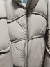 日著(zhù)（rizhuo）女裝2024冬季新款休閑防風(fēng)面包短白鴨羽絨服 氣球棕 XL 曬單實(shí)拍圖