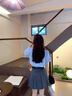 伊琦蕾（YIQILEI）灰色百褶裙短裙女2025新款春夏季韓版小個子高腰顯瘦a字半身裙子 灰色【帶安全褲】 L 建議103--115斤 曬單實拍圖