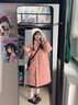 達(dá)芙妮（DAPHNE）棕色小皮鞋女2024爆款春冬加絨保暖棉鞋毛毛單鞋復(fù)古厚底樂福鞋 D524105棕色【保暖厚絨】 37 曬單實拍圖