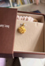 周生生新年禮物黃金吊墜 玫瑰花 足金掛墜女 不含項鏈78715P計價(jià) 3.55克 曬單實(shí)拍圖
