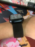 中沃適用蘋(píng)果手表S10/9米蘭尼斯表帶Apple watch SE/8/7/6代不銹鋼金屬編織磁吸表帶 曬單實(shí)拍圖