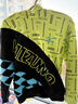 MIZUNO美津濃男女童衛(wèi)衣春秋款撞色拼接上衣中大童連帽衫兒童運(yùn)動(dòng)長(zhǎng)袖 青檸色 130cm 曬單實(shí)拍圖