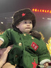 G.DUCKKIDS童裝嬰兒衣服秋冬男女寶寶軍大衣中國(guó)風(fēng)加厚保暖新生兒連體衣冬裝 軍綠色+帽子+包包 73 適合5-7個(gè)月體重13斤-18斤 曬單實(shí)拍圖