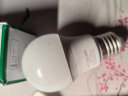 雷士（NVC）LED灯泡球泡e27大螺口家用大功率光源节能灯5瓦暖黄光 二级能效  实拍图