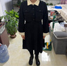 蔓爾依（MANERYI）小香風(fēng)連衣裙女2025新款春季韓版氣質(zhì)收腰顯瘦假兩件時(shí)尚穿搭裙子 黑色連衣裙 L 曬單實(shí)拍圖