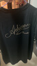杰克·瓊斯（JACK&JONES）男裝短袖t恤男夏季新款潮流100%純棉休閑半袖T恤男士刺繡純色短袖 E40 黑色 3XL 195 曬單實(shí)拍圖