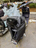 季駱森親子擋風(fēng)被電動(dòng)車(chē)專(zhuān)用前面摩托車(chē)擋雨板防雨防水罩冬季加絨加厚 后座擋風(fēng)被 單面加絨-黑色 均碼 曬單實(shí)拍圖