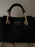 ARMANI 阿瑪尼 EA女士迷你手提單肩斜挎包 黑色 EW000382 AF12103 MC032 U 曬單實(shí)拍圖