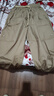 啄木鳥(niǎo)（TUCANO）純.棉工裝褲女寬松百搭韓版學(xué)生BF慵懶風(fēng)九分燈籠哈倫休閑束腳褲 卡其色 純棉好料 XL 曬單實(shí)拍圖