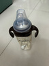 PNUOKN吸管奶瓶寶寶學(xué)飲杯直飲杯1-3歲-6歲喝水喝奶吸管杯防漏防摔ppsu 棕色 330ml （奶嘴+鴨嘴） 曬單實(shí)拍圖