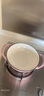 Cast Lang出口21cm宮廷煲琺瑯鑄鐵鍋煲湯鍋搪瓷鍋煲仔飯鍋多功能家用燉 21宮廷煲粉色灑金 內白 21cm 曬單實(shí)拍圖