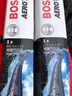 博世（BOSCH）雨刷雨刮器神翼U24/19 馬自達(dá)3星騁/11-18邁銳寶/08-13謳歌RL) 曬單實(shí)拍圖