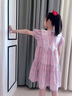 G.DUCKKIDS女童連衣裙2025夏季新款童裝洋氣仙女公主裙子中大童夏裝連衣裙潮 黃色 130 曬單實(shí)拍圖