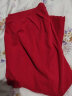 无印良品 MUJI 男式 使用了棉的冬季内衣 长紧身裤 打底裤 红色 XL 实拍图