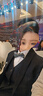 羅蒙兒童西裝套裝男童花童禮服帥氣西服主持人鋼琴畢業(yè)演出服秋狂歡節 外套+褲子+馬甲+襯衫+領(lǐng)結 140 曬單實(shí)拍圖