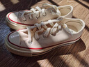 匡威（Converse）1970S男女ALLSTAR系列經(jīng)典帆布休閑運動(dòng)鞋162062C 米白 37碼  曬單實(shí)拍圖