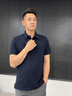 萊克斯頓短袖男【商場(chǎng)同款】夏季新款5A抗菌防螨polo衫t恤男 深藍色-純色款 均碼 XL 曬單實(shí)拍圖