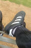 三葉草（Adidas）Superstar 增高 黑白貝殼頭 小白鞋 休閑鞋 板鞋 運(yùn)動(dòng)鞋男鞋女鞋 EG4959 37 曬單實(shí)拍圖