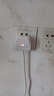 家用插頭帶開關指示燈保險管國標三極電源插頭10A三扁組裝插頭 GW7102 10A帶開關保險管插頭白 曬單實拍圖