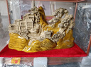 京城世家金絲楠木牛擺件高檔工藝品開業(yè)送禮裝飾客廳大件根雕木雕牛氣沖天 牛勢長虹/牛身長125寬35高66cm 曬單實(shí)拍圖