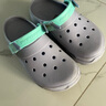 斯凱奇（Skechers）女鞋洞洞鞋涼鞋增高厚底耐磨沙灘拖鞋小怪獸包頭洞洞鞋111581 薰衣草色/LAV 36 曬單實(shí)拍圖
