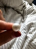 滴水成珠白色正圓淡水珍珠耳釘925銀簡(jiǎn)約氣質(zhì)耳環(huán)七夕情人節禮物 10.0-11.0mm基本無(wú)瑕 曬單實(shí)拍圖