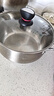 蘇泊爾SUPOR 小紅圈304不銹鋼湯鍋奶鍋22cm煮面鍋復(fù)底通用ST22H1 曬單實(shí)拍圖
