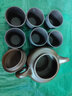 珍田閣江蘇宜興紫砂大茶壺泡茶壺沖茶器大容量茶具套裝提梁壺一壺四六杯 紫砂大號仿古壺帶六杯 曬單實(shí)拍圖