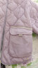 蕉下（beneunder）气绒外套女CL18523棉服轻量内胆保暖面包服宽松短棉袄丁香紫L 实拍图