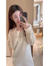 多菲尼森 春秋法式白色衛衣連衣裙冬季內搭2025女裝小個(gè)子顯高長(cháng)裙高級感 連帽衛衣裙白色【L】130斤以?xún)?曬單實(shí)拍圖