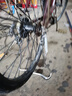 糜嵐自行車(chē)后輪支架20寸24寸26寸腳撐單車(chē)腳架停車(chē)架雙支撐雙車(chē)梯撐腳 雙支撐24寸 曬單實(shí)拍圖