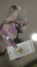 洛夢(mèng)希菲（ROMOHIPH）品牌厚底老爹鞋女2025新款紫薯休閑女鞋百搭增高炸街顯腳小 紫色 37 (235mm) 曬單實(shí)拍圖