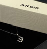 Arsis簡約字母吊墜項鏈女原創(chuàng)設計S925銀鎖骨鏈禮物送女友 字母吊墜項鏈(W) 曬單實拍圖