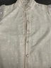 皮爾卡丹（pierre cardin）蕾絲打底衫女春秋款2025新款長袖上衣立領(lǐng)雪紡衫法式洋氣內(nèi)搭襯衫 杏色 XL 曬單實拍圖