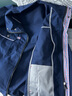 錦衣洋工作服男裝勞保服長袖工服汽修廠服工程服工地工作服套裝1619款 1619藏藍(長袖) XL (175) 上衣 曬單實拍圖