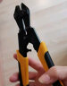 得力（deli）断线钳工业级钢丝钳断线剪钢丝剪8英寸 DL2685 实拍图