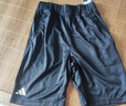 adidas速干舒適網(wǎng)球運(yùn)動(dòng)短褲男裝夏季阿迪達(dá)斯官方HR8726 黑色   M 曬單實(shí)拍圖