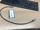 绿联USB3.0延长线 公对母数据连接线 高速传输适用U盘鼠标键盘打印机分线器扩展延长加长转接线铝壳编织0.5米 实拍图