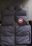 加拿大鵝（Canada Goose）Lawrence 男士羽絨馬甲戶(hù)外休閑外套大鵝羽絨服 2804M 63 蔚洋藍 M 曬單實(shí)拍圖