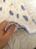 十月结晶新生儿枕巾婴儿云片枕头纱布平枕10层棉纱吸汗透气 印花云朵25*39 实拍图
