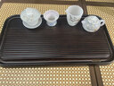 唐豐竹制茶盤(pán)家用辦公室簡(jiǎn)易長(cháng)方形功夫茶具泡茶臺帶排水茶壺托盤(pán)整塊 黑檀色弧面茶盤(pán)60x32cm 曬單實(shí)拍圖