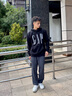 GAP【情人節(jié)】男女裝秋季新款logo印花抓絨寬松套頭連帽衫衛(wèi)衣786923 曬單實(shí)拍圖