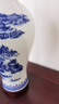 收藏天下景德鎮(zhèn)陶瓷器青花客廳玄關博古架酒電視柜擺件花瓶中式家居工藝品 青花山水 高36cm+底座 曬單實拍圖
