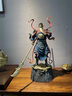 縱歡關(guān)公武財(cái)神關(guān)羽關(guān)二爺黃銅擺件工藝品俠肝義膽辦公室裝飾品 黃銅彩繪關(guān)公 俠肝義膽 曬單實(shí)拍圖