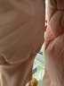 英氏（YEEHOO）女童羽絨服兒童外套中大童裝中長(cháng)款衣服保暖連帽冬裝 淺粉 150  曬單實(shí)拍圖