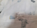 貝肽斯嬰兒衣服夏季連體衣短袖竹棉紗布新生幼兒寶寶哈衣爬服睡衣 曬單實(shí)拍圖