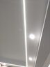 德力西（DELIXI）全鋁材 LED全鋁筒燈客廳吊頂天花燈嵌入孔燈洞燈大發(fā)光面筒燈810A 【4.5W三色變光】皓月白筒燈 曬單實(shí)拍圖